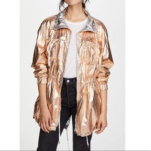 ‼️NWT‼️ Blank Denim Reversible Metallic Anorak